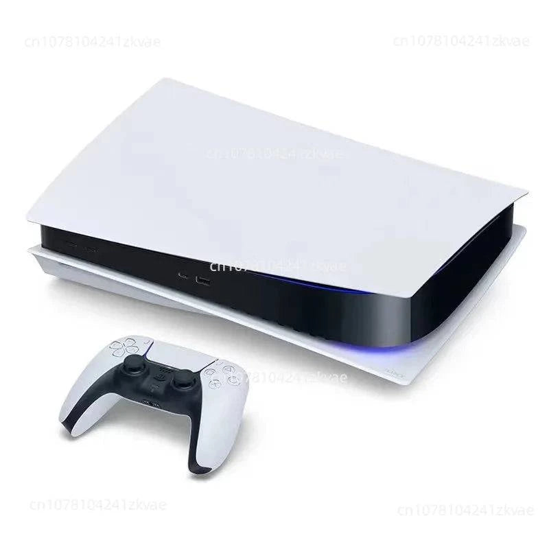 Used Nehwei Enterprise Slim PS5 825g SSD handheld gaming console with original PS5 design and video game capabilities.
