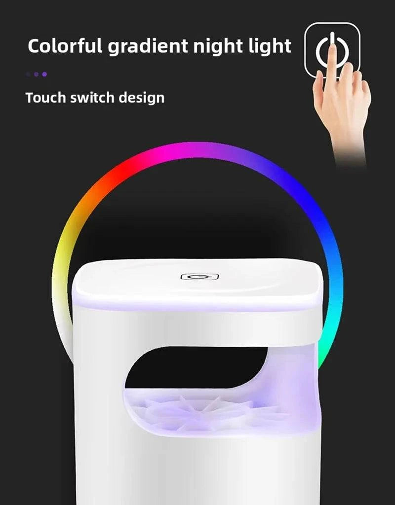 Nehwei enterprise mosquito killer lamp with electronic LED light trap, USB fly bug repeller, quiet indoor insect trap.