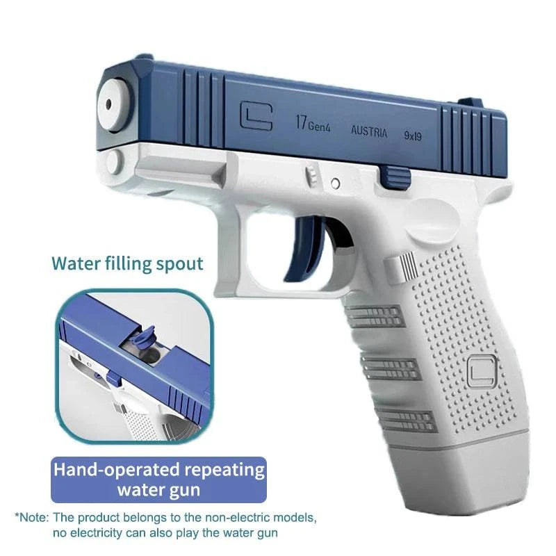Nehwei enterprise electric water gun with rechargeable battery, automatic/manual spray, up to 32 ft range for kids and adults