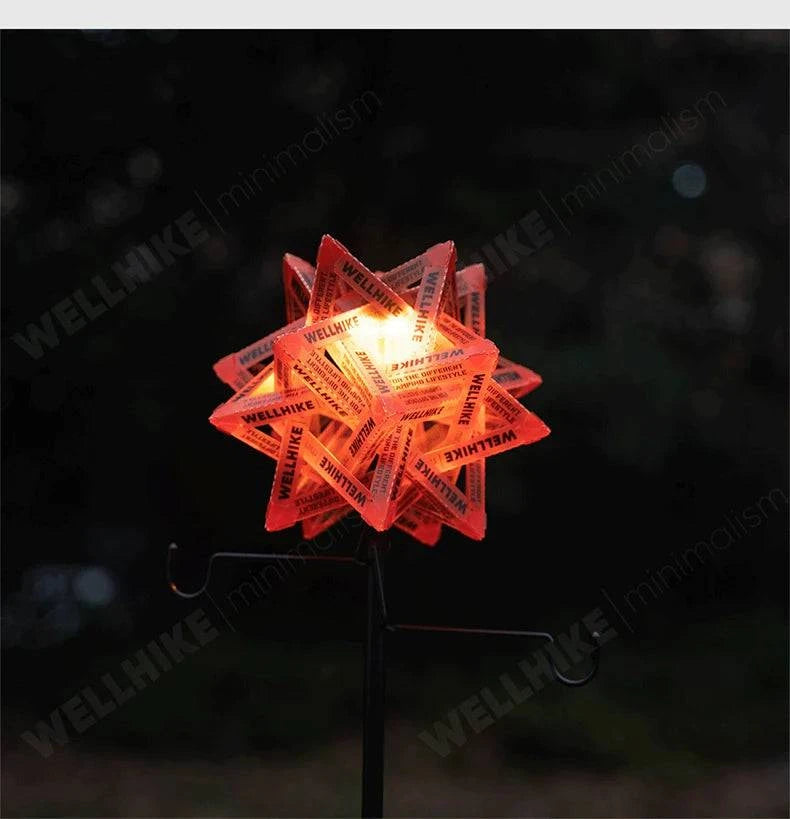 Nehwei enterprise WELLHIKE outdoor star camping light shade, waterproof atmosphere lampshade for camping tents, wear-resistant design