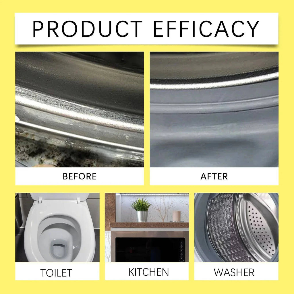 Nehwei enterprise Jakehoe Kitchen Cleaning Gel dissolves mildew stains and mold in bathrooms, eliminating odors without residue.