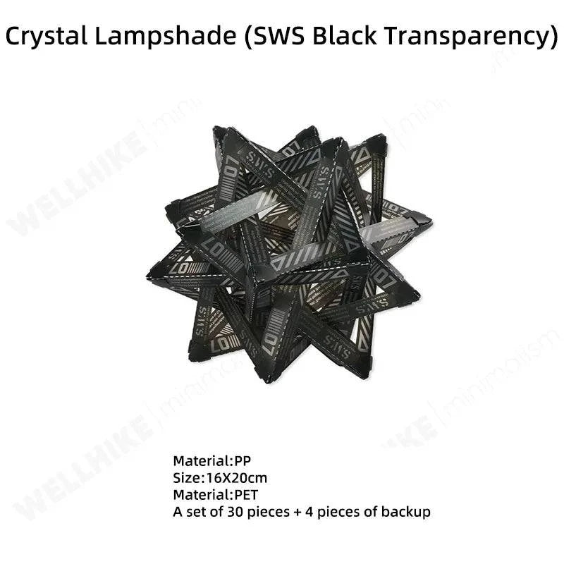 Nehwei enterprise WELLHIKE outdoor star camping light shade, waterproof and wear-resistant lantern shade for camping tents.