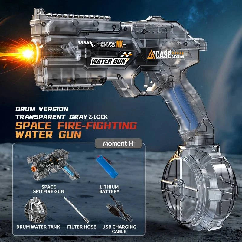 Nehwei enterprise electric water gun for adults, powerful automatic water blaster, outdoor beach toy for kids and boys.