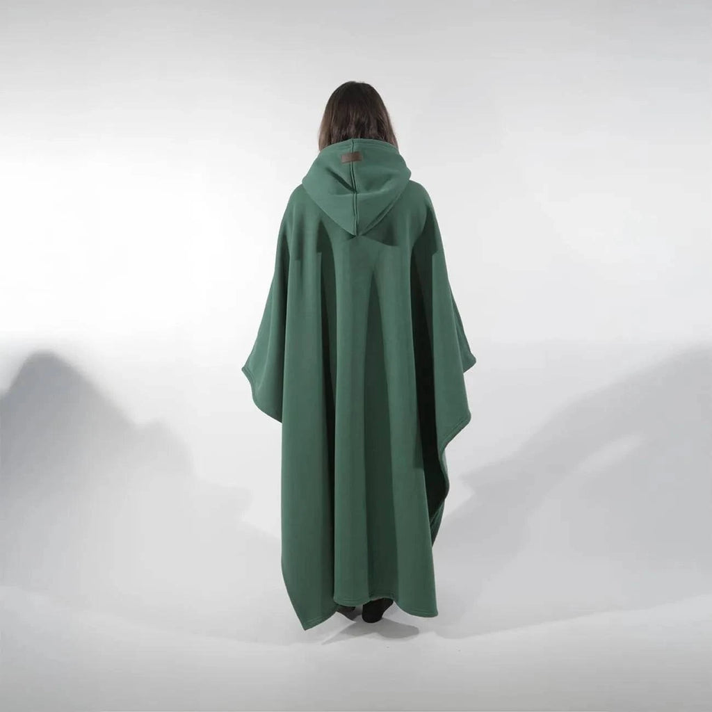Unisex oversized Eden hoodie by Nehwei enterprise featuring lightweight, ultra-soft faux fur lining and a cozy winter cloak design.