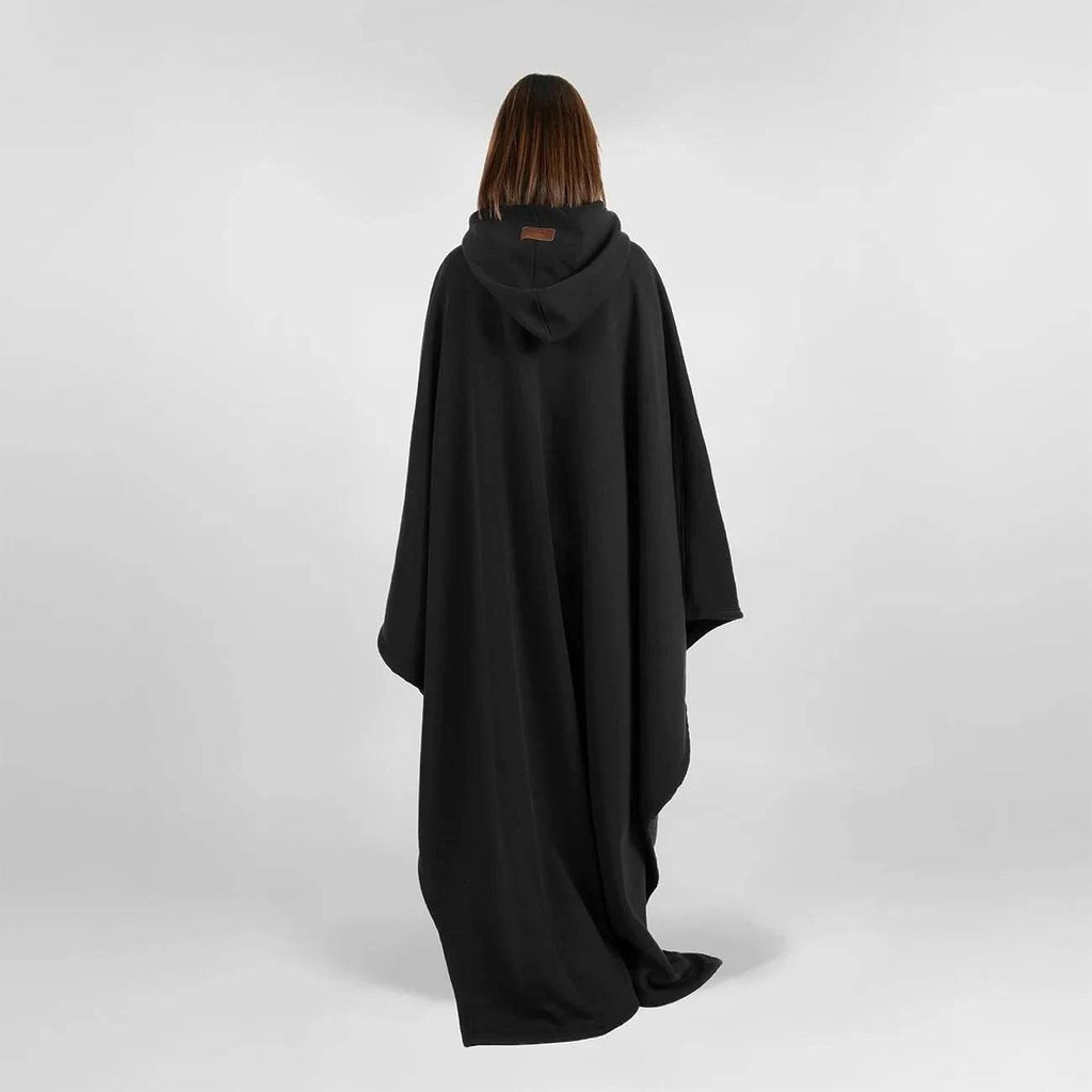 Nehwei enterprise Eden unisex oversized hoodie cloak with faux fur lining, lightweight, ultra-soft winter clothing for warmth and comfort.