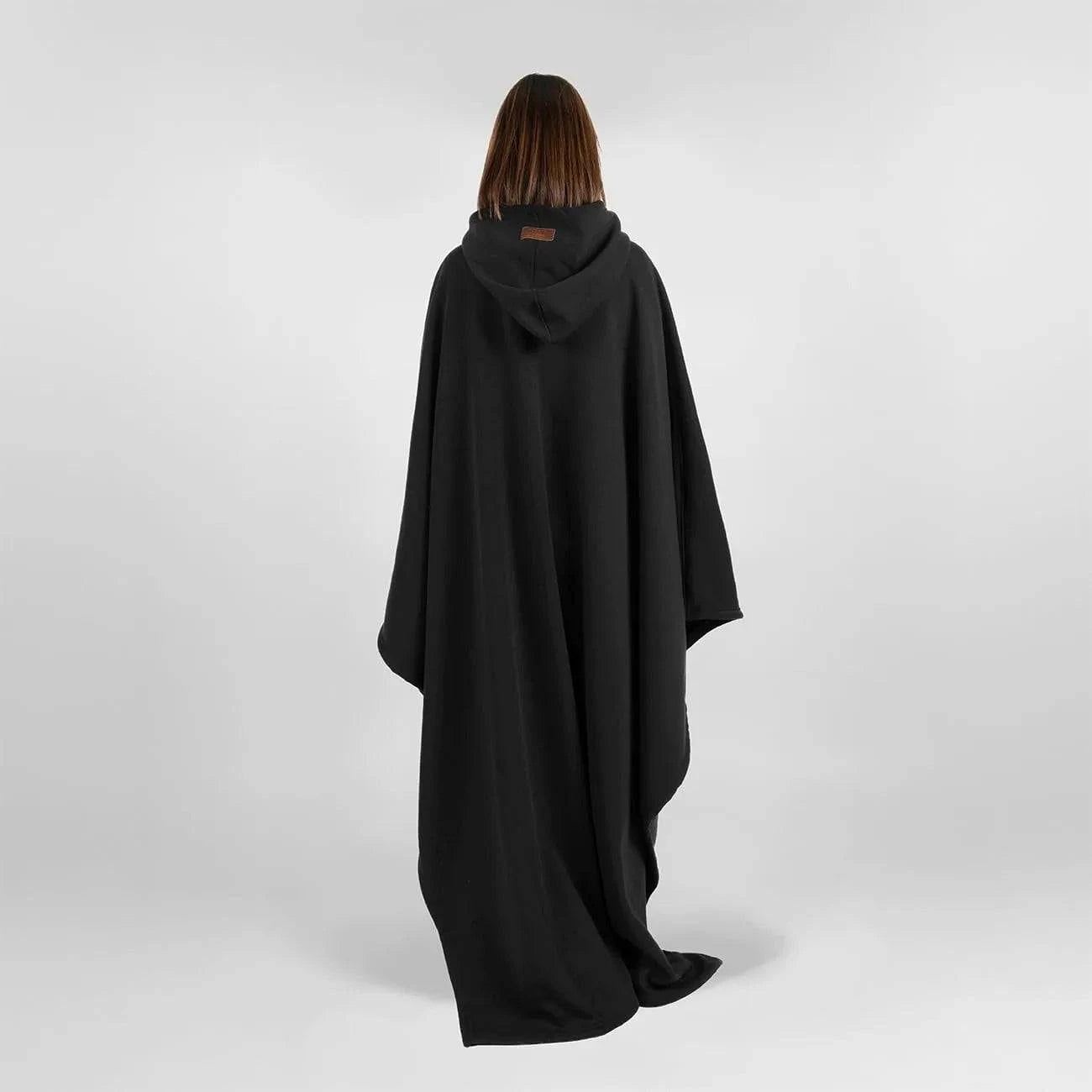 Nehwei enterprise Eden unisex oversized hoodie cloak with faux fur lining, lightweight, ultra-soft winter clothing for warmth and comfort.