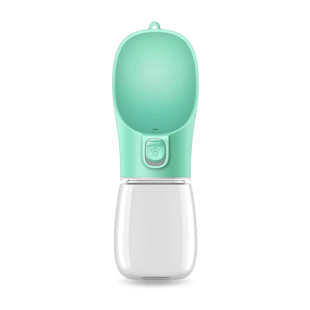 Portable Nehwei enterprise dog water bottle for small and large dogs, featuring leak-proof design for outdoor travel and pet hydration.