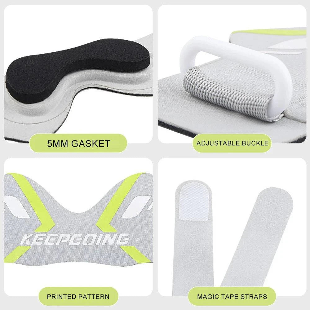 Nehwei enterprise patella knee strap band with ergonomic pad for knee pain support and stabilization during activity
