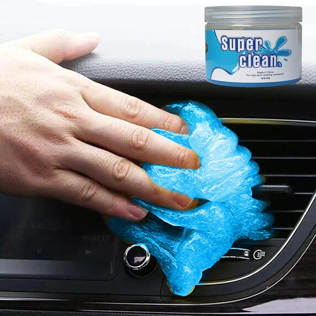 Nehwei enterprise car dust cleaning gel, soft rubber cleaning mud for air vents, dashboards, gaps, and odor absorption.