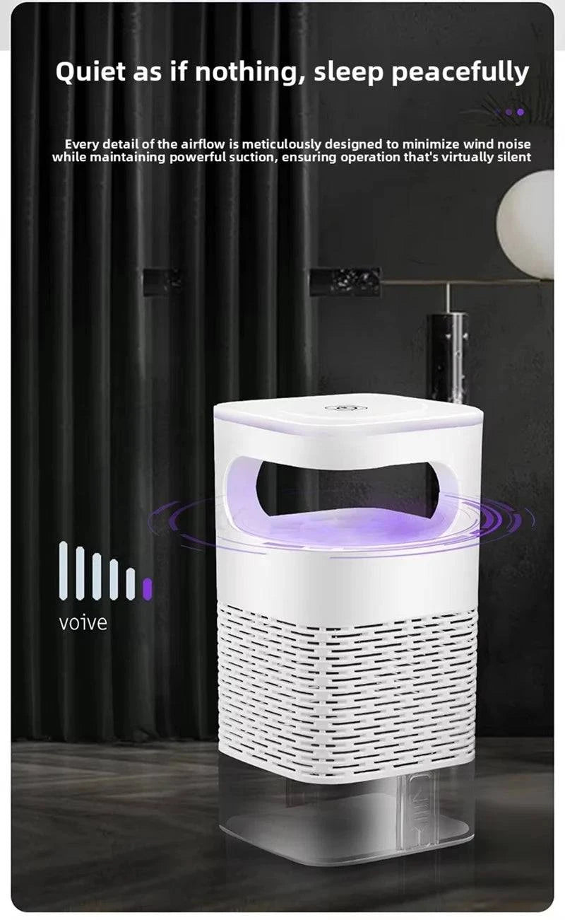 Nehwei enterprise mosquito killer lamp with electronic LED light trap, USB-powered fly and bug repeller, ultra-quiet home insect trap