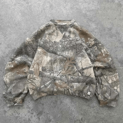 Nehwei Enterprise urban camo retro hoodie featuring a bold camouflage pattern and comfortable fit.