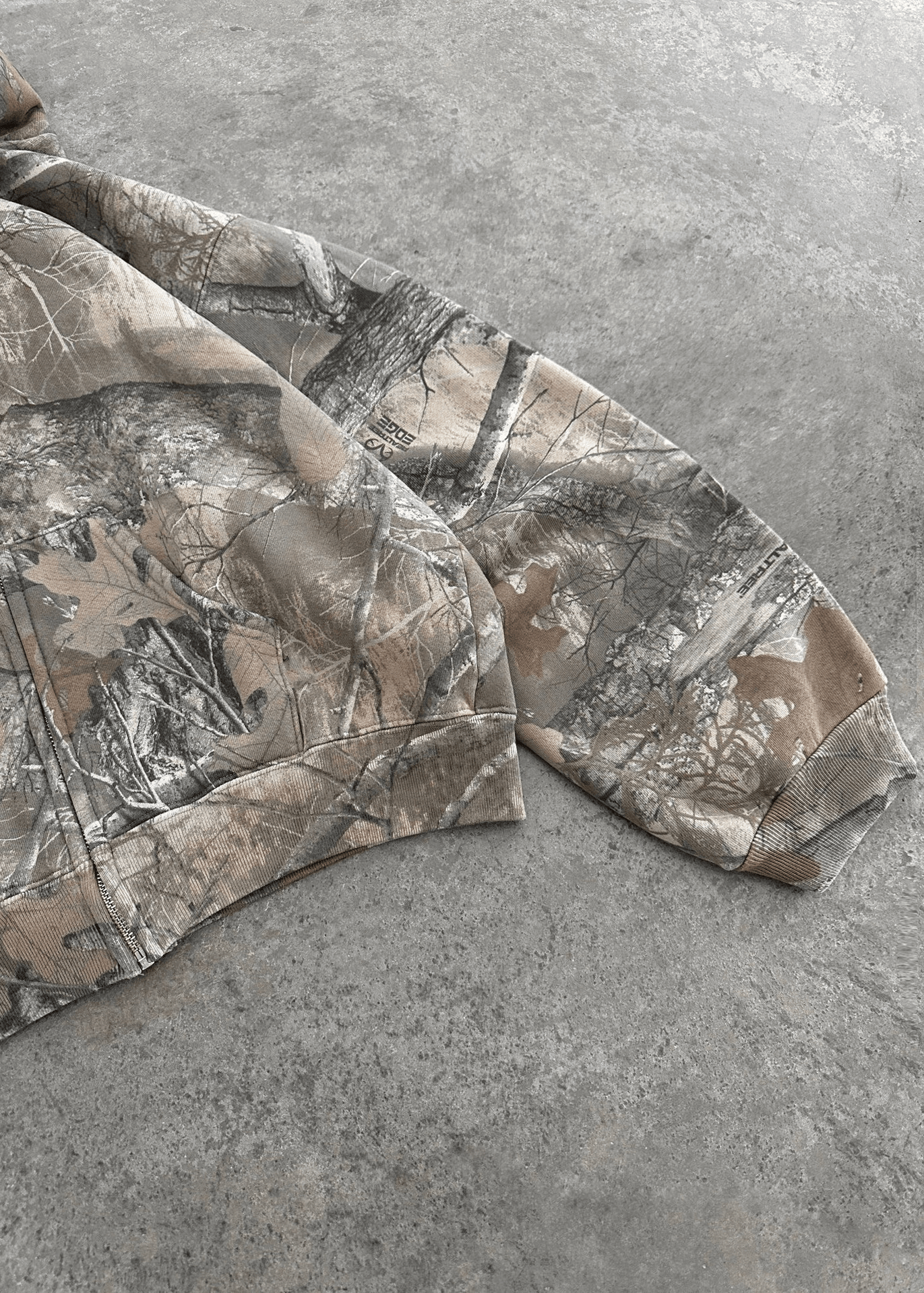Urban camo retro hoodie by Nehwei Enterprise, showing the stylish camouflage design and comfortable fit.