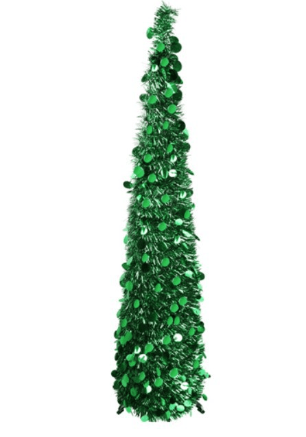 Sequin Christmas tree from Nehwei Enterprise, easy to assemble holiday decor with shimmering sequins and festive design